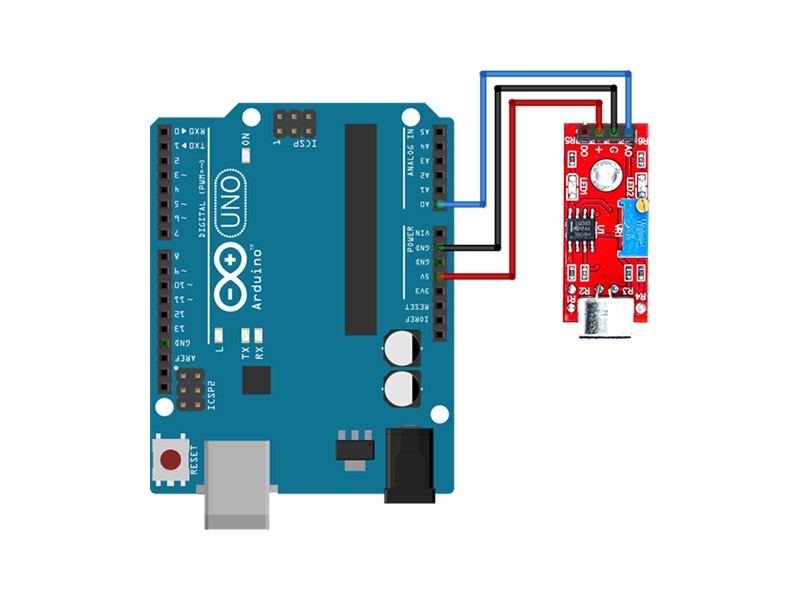 Interfacing KY-037 Sound Sensor Module with Arduino - ElectroPeak