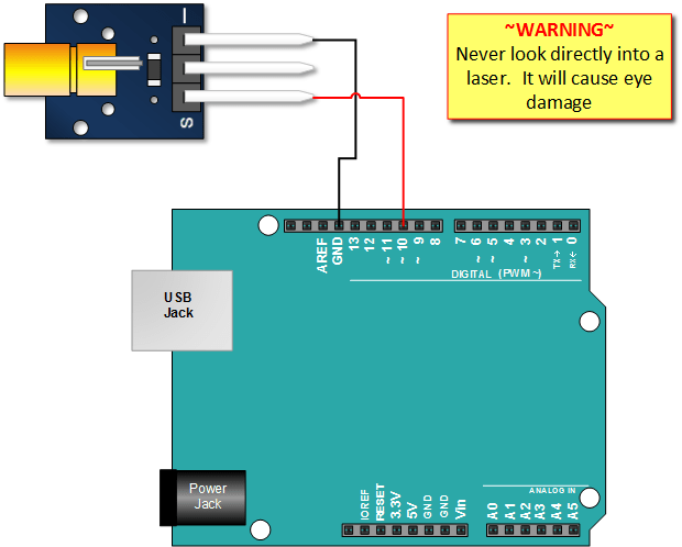 KY-008-Laser-Module-Arduino-Tutorial